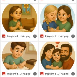 Tempo de ser criança - mão de Deus